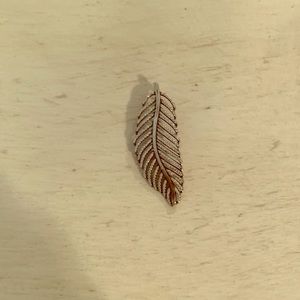 Sterling Silver “Light as a Feather” charm